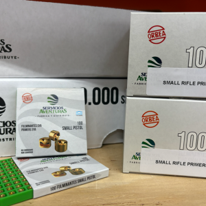 Servicios y Aventuras Small Rifle Primers