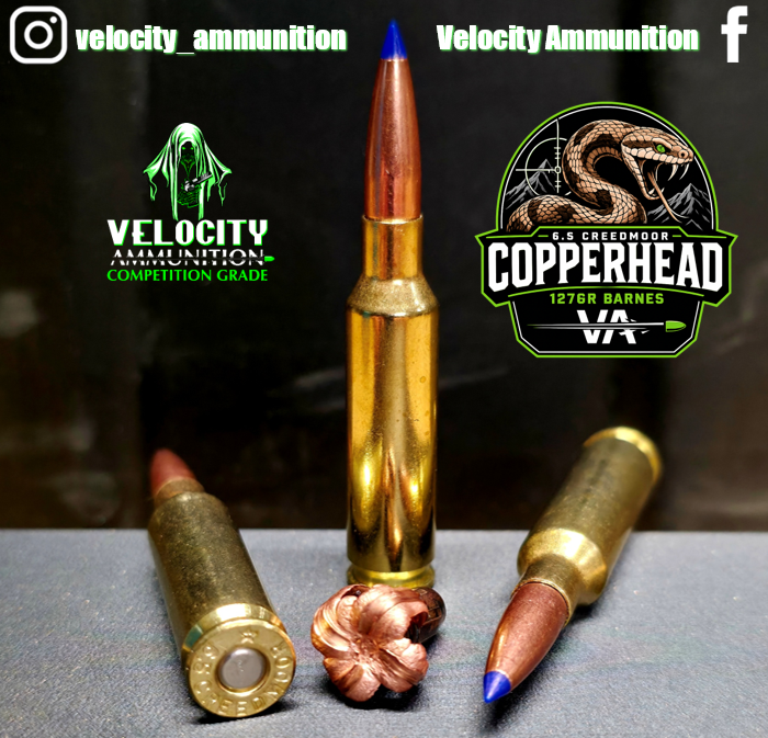 6.5 Creedmoor 127Gr “Copperhead”