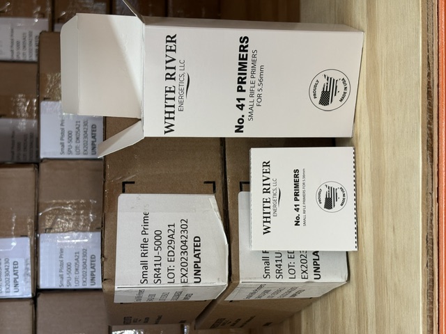 White River #41 Small Rifle Primer .0575 Each - Image 2