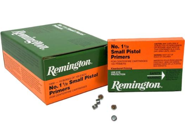 Remington Small Pistol Primers 5-1/2