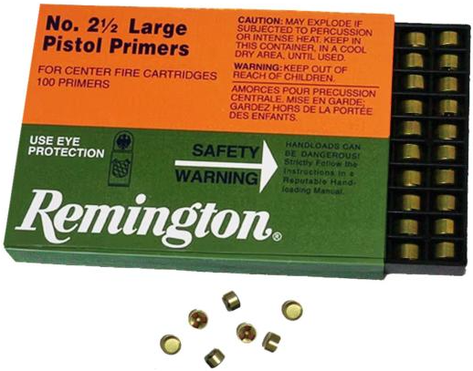 Remington Large Pistol Primer 2-1/2